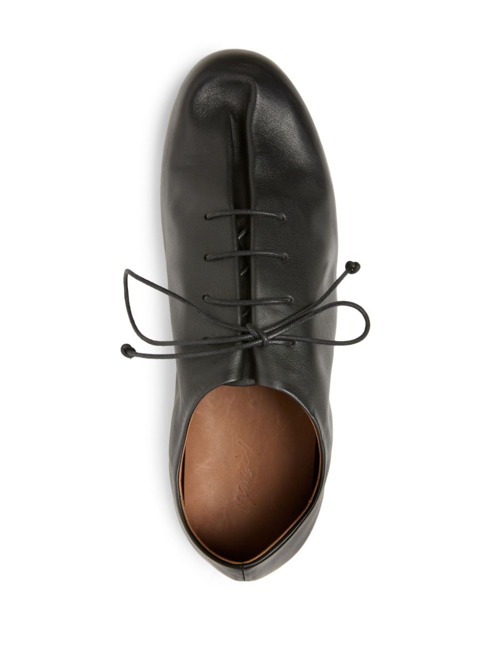 Shop Marsèll Leather Lace-up Shoes In Black