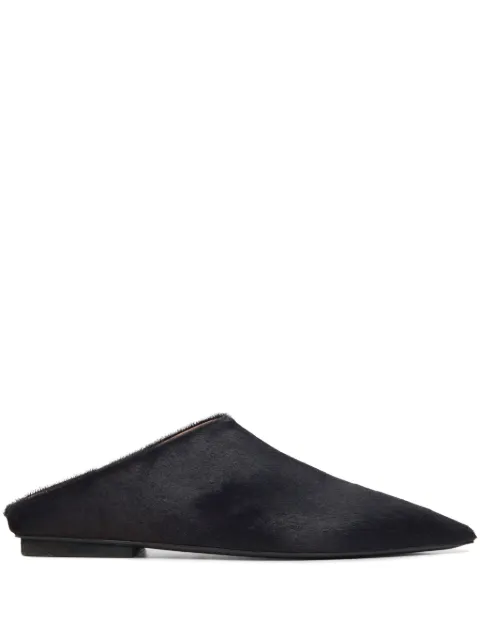 Marsèll pointed-toe calf-hair mules