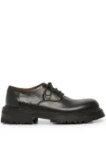 Marsèll leather derby shoes with chunky outsole - Black