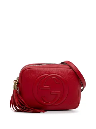 Soho disco leather bag gucci sale