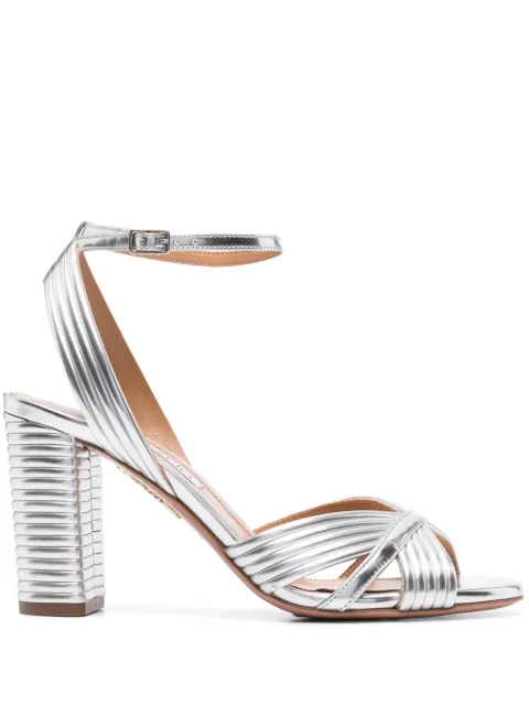 Aquazzura sandalias Very Sundance con tacón 85mm