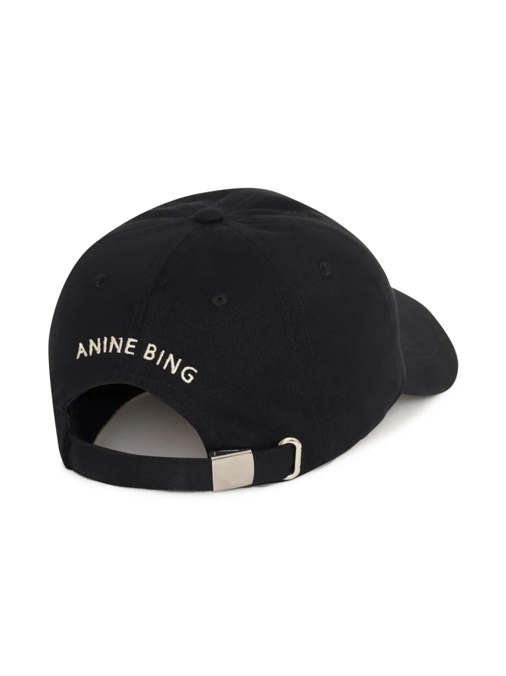 ANINE BING Jeremy honkbalpet Zwart
