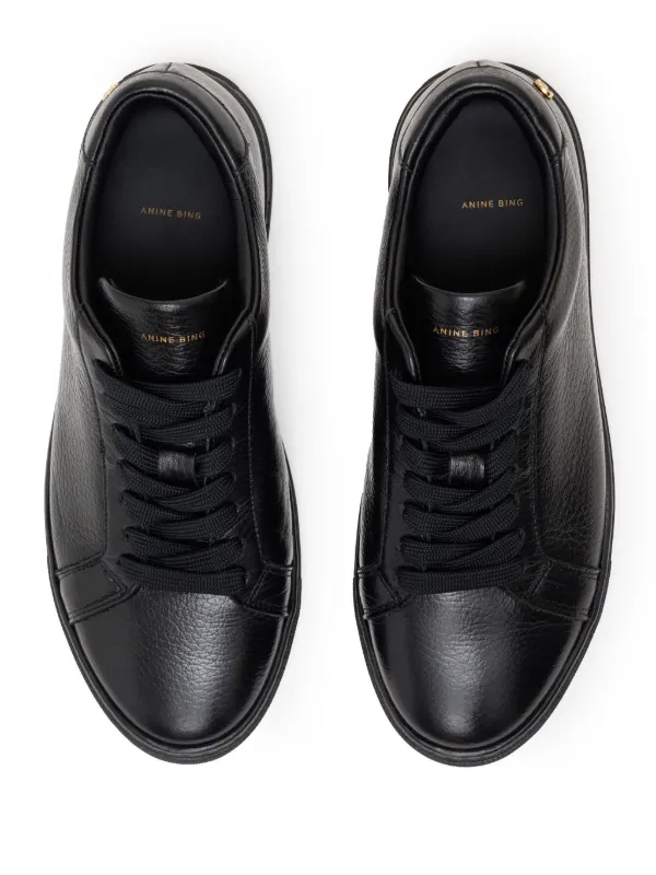 ANINE BING Liane low-top Sneakers | Black | FARFETCH