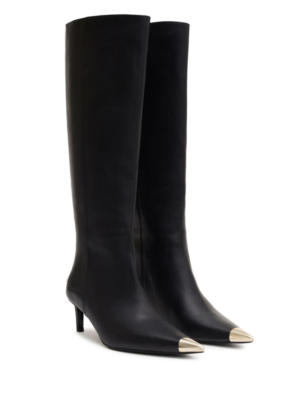 ANINE BING 57mm Tall Nina Boots | Black | FARFETCH