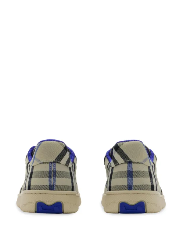 【関税＆送料込み】Burberry Terrace Checked Motif Sneakers F223ADA1-1269-4369-A562-