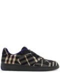 Burberry Terrace checked sneakers - Black