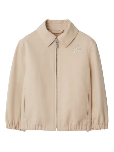 Burberry Kids Harrington cotton bomber jacket 