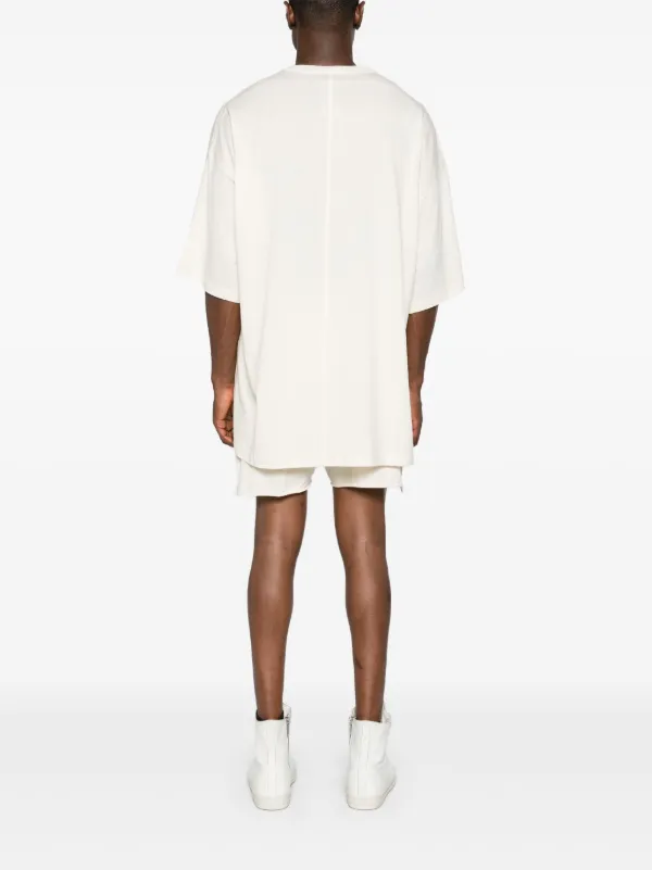 Rick Owens X Champion Tommy T logo-embroidered T-shirt | Neutrals 