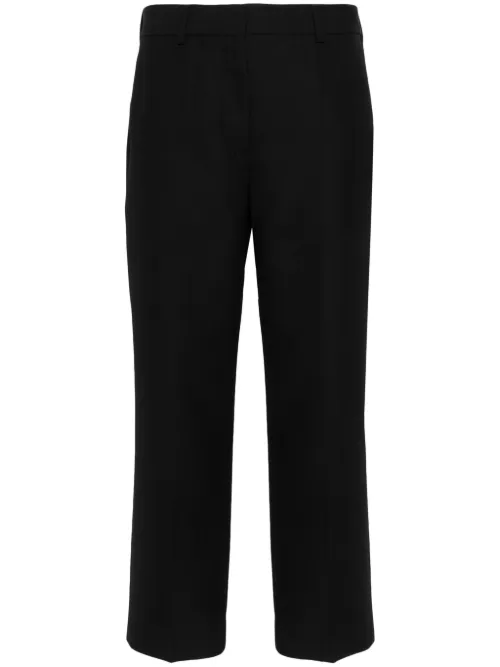 Pantalon court à plis marqués - TOTEME - Modalova