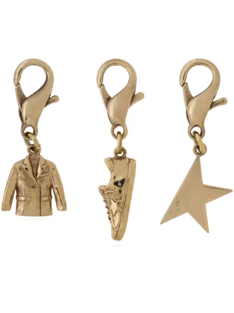 Golden Goose set de tres dijes The Star