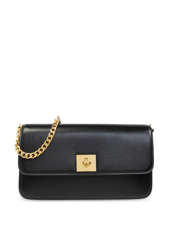 Golden Goose Gioia Chain-link Shoulder Bag in Black
