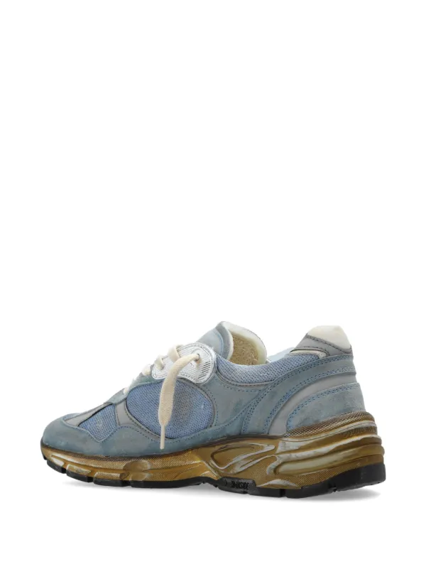 Golden Goose Running Dad Panelled Sneakers | Blue | FARFETCH