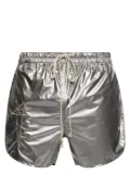 Rick Owens X Champion x Champion logo-embroidery shorts - Metallic
