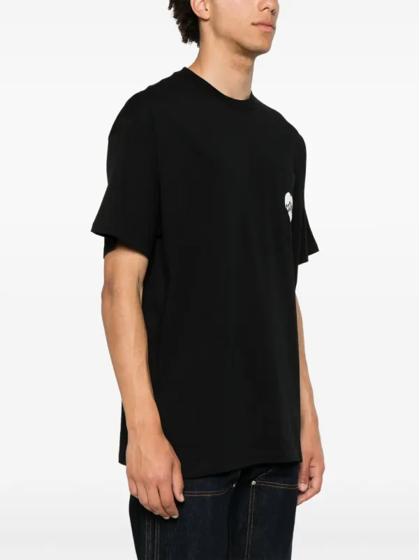 Carhartt WIP Amour logo-print Cotton T-shirt | Black | FARFETCH