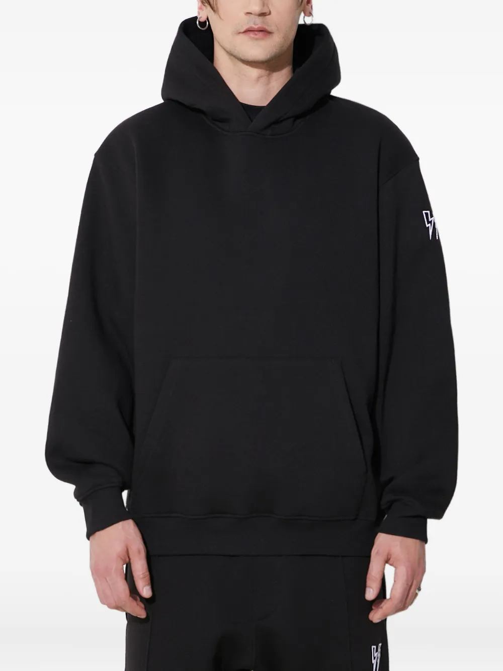 Neil Barrett lightning bolt hoodie | noir | Image 1