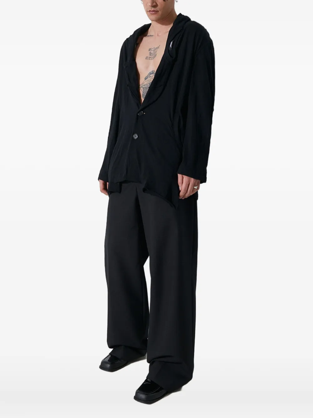 Undercover cotton jacket Zwart