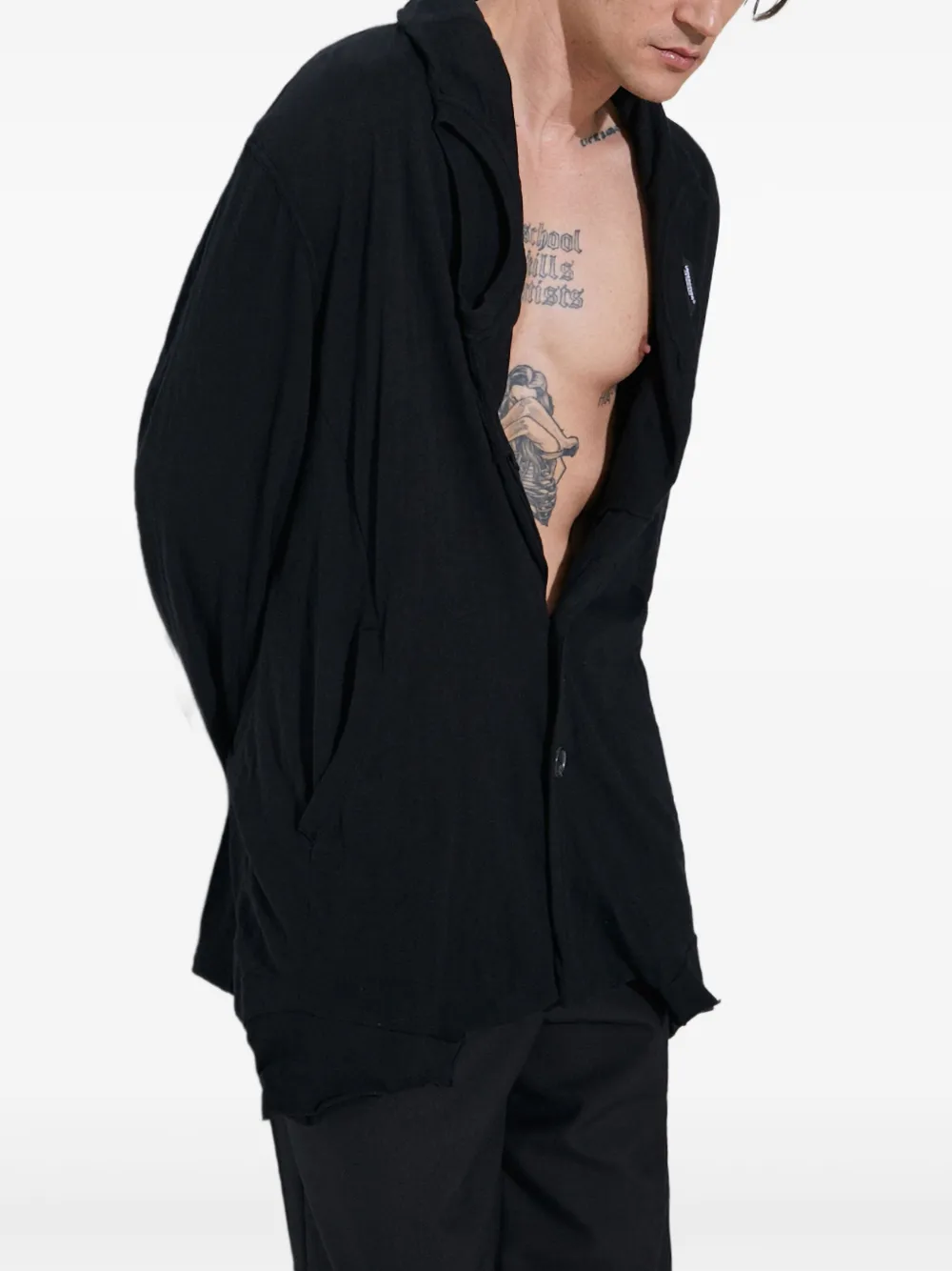 Undercover cotton jacket Zwart