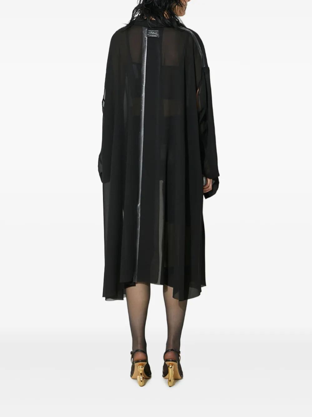 Undercover asymmetrical top Zwart