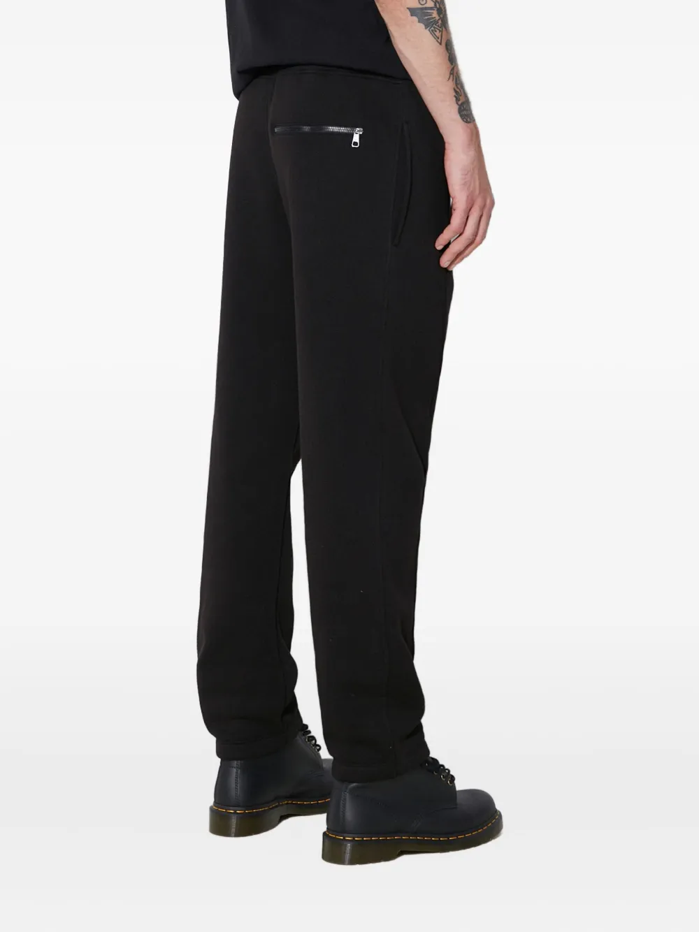 Neil Barrett Embroidered Trackpants In Black