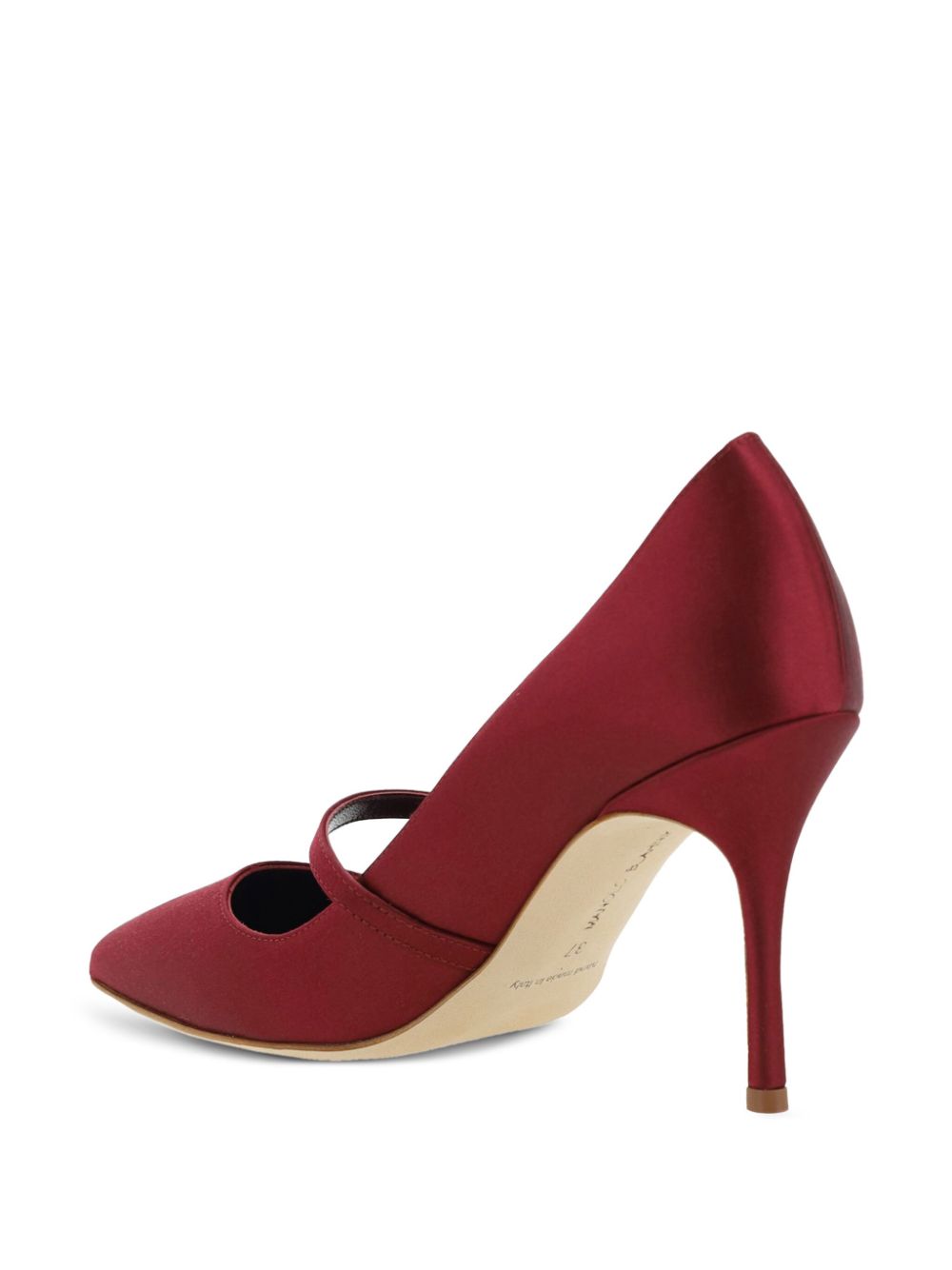 Manolo Blahnik Ramima Fabio 90 mm pumps Rood