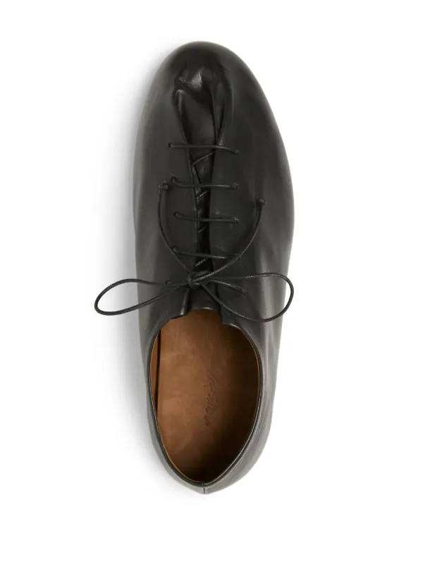 Marsèll Leather lace-up Derby Shoes | Black | FARFETCH