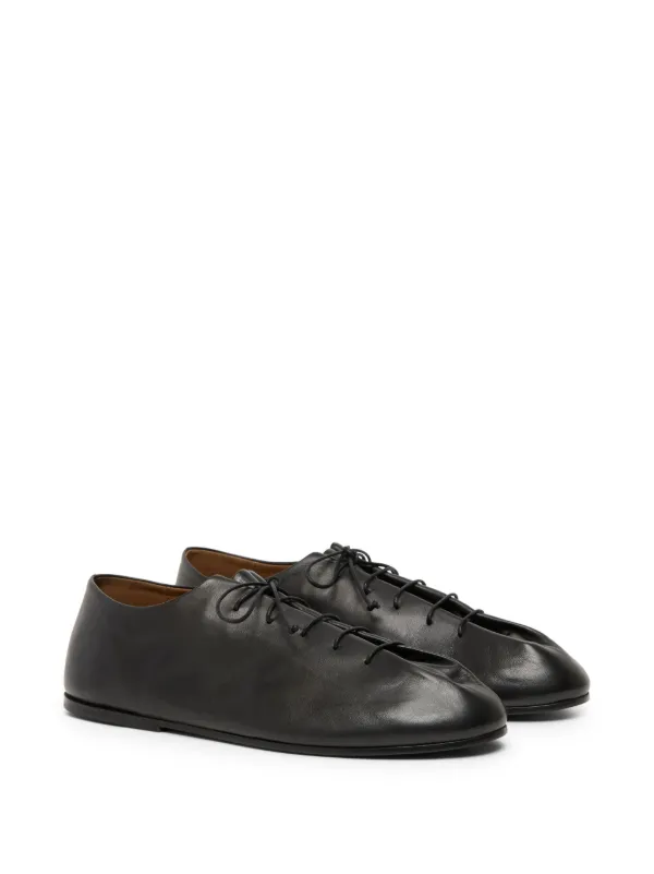 Marsèll Leather lace-up Derby Shoes | Black | FARFETCH