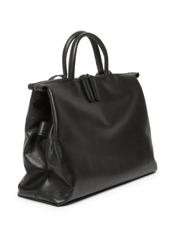Marsèll Orizzontale レザーショルダーバッグ | ブラック | FARFETCH JP