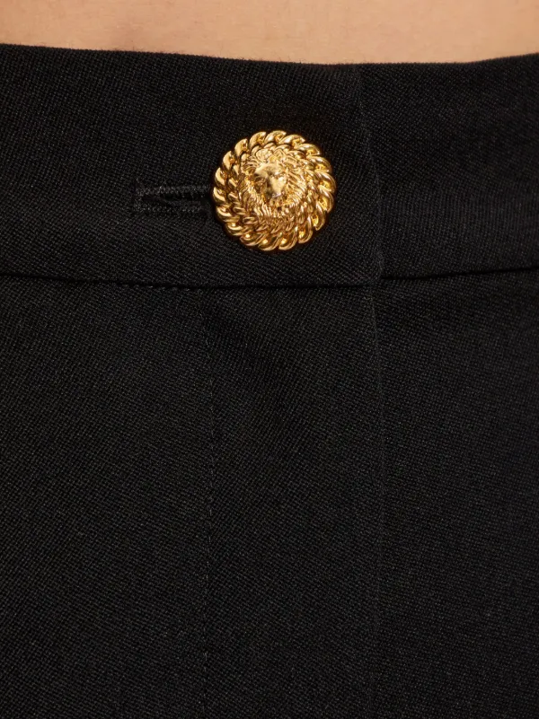 Balmain フレアパンツ | ブラック | FARFETCH JP