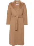 'S Max Mara Esturia wool belted coat - Brown