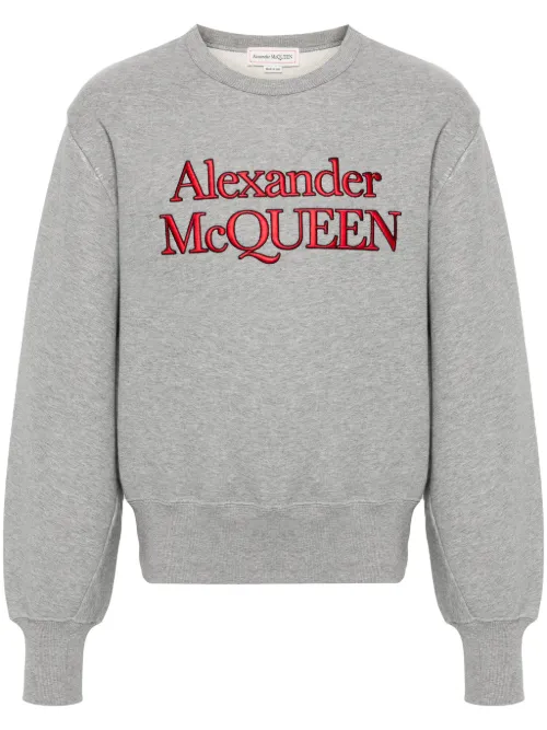 Sweat à logo brodé - Alexander McQueen - Modalova