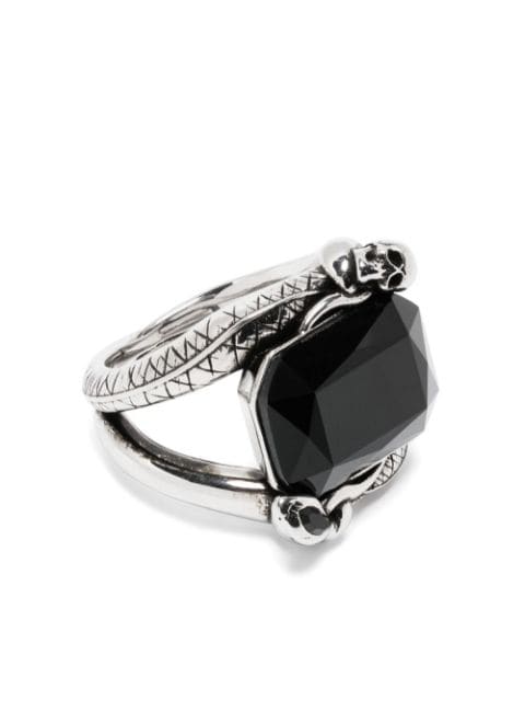 Alexander McQueen gemstone-detail ring