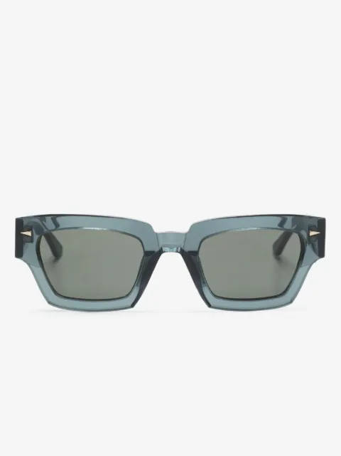 Ahlem Magenta square-frame sunglasses