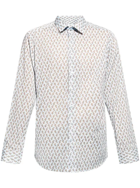 ETRO camisa con estampado de cachemira
