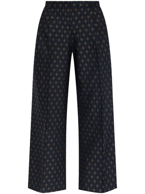 ETRO geometric-print palazzo pants Women