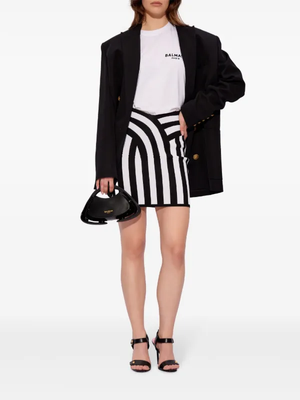 BALMAIN レディース ミニスカート BALMAIN(ユーズド)スカート - 神戸 北野 セレクトショップ la