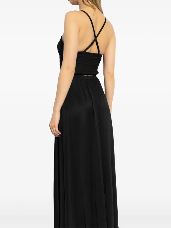DVF Diane Von Furstenberg Caty bead-embellished Maxi Dress | Black |  FARFETCH AO