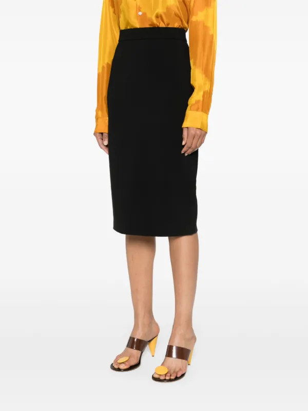 スカート Max Mara Black Stretch Lubiana Pencil Skirt Max Mara Lubiana Pencil Skirt | Black | FARFETCH