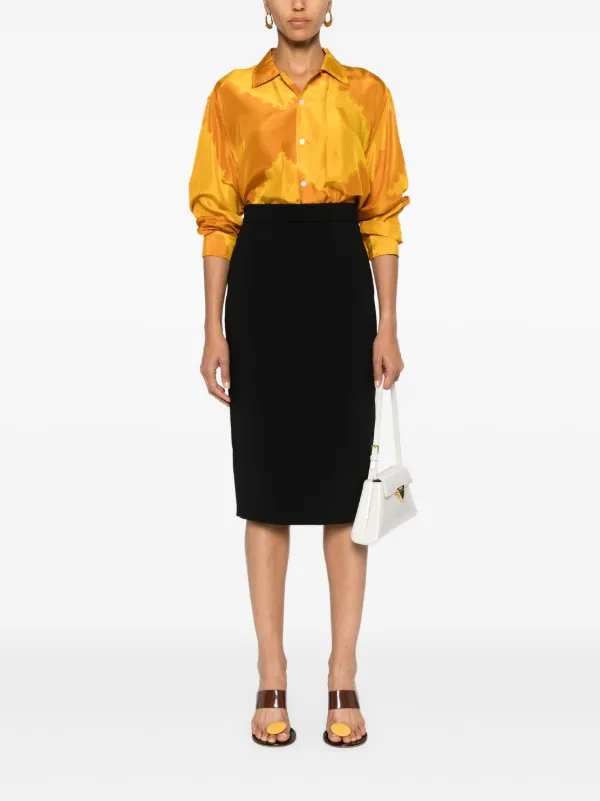 スカート Max Mara Black Stretch Lubiana Pencil Skirt Max Mara Lubiana Pencil Skirt | Black | FARFETCH