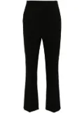 Max Mara Parata high-waist bootcut trousers - Black