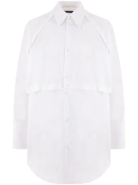 FEDERICO CINA layered cotton shirt