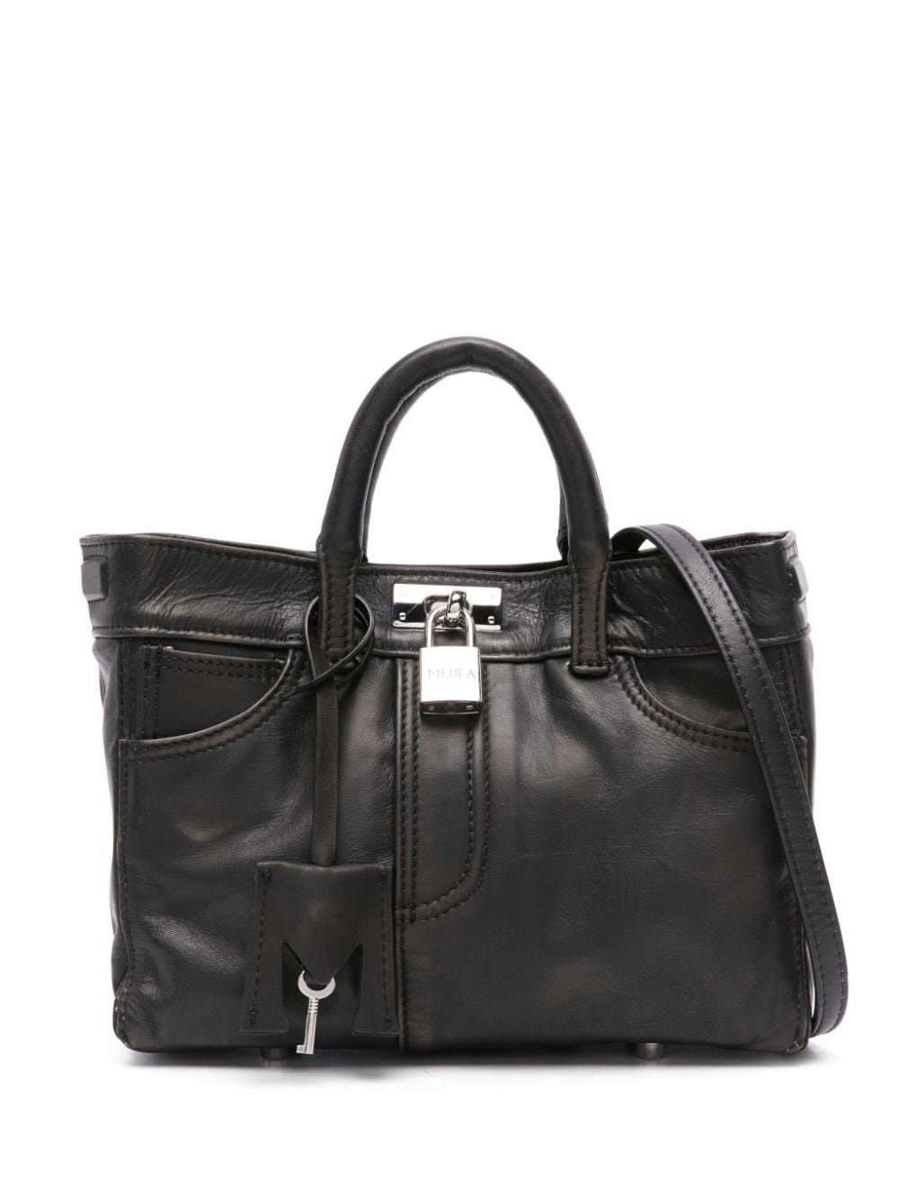 Medea Small Nina Tote Bag In Black