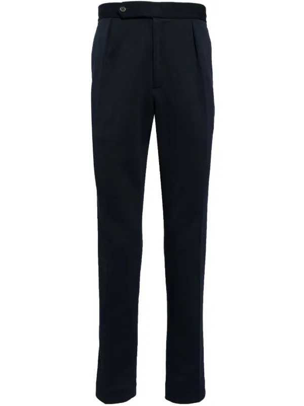 Polo Ralph Lauren elasticated-waist Tailored Trousers Blue
