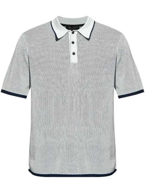 rag & bone Harvey cotton polo shirt