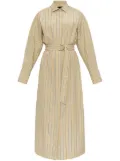 rag & bone Briar striped maxi dress - Neutrals