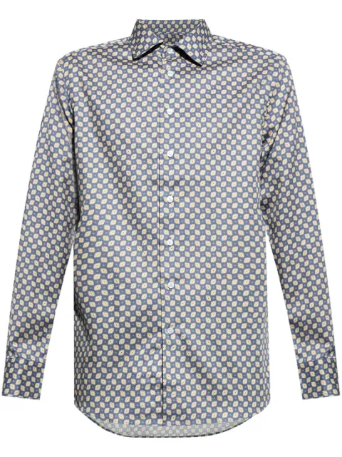 ETRO abstract-pattern cotton shirt