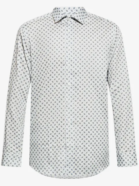ETRO camisa con estampado de cachemira