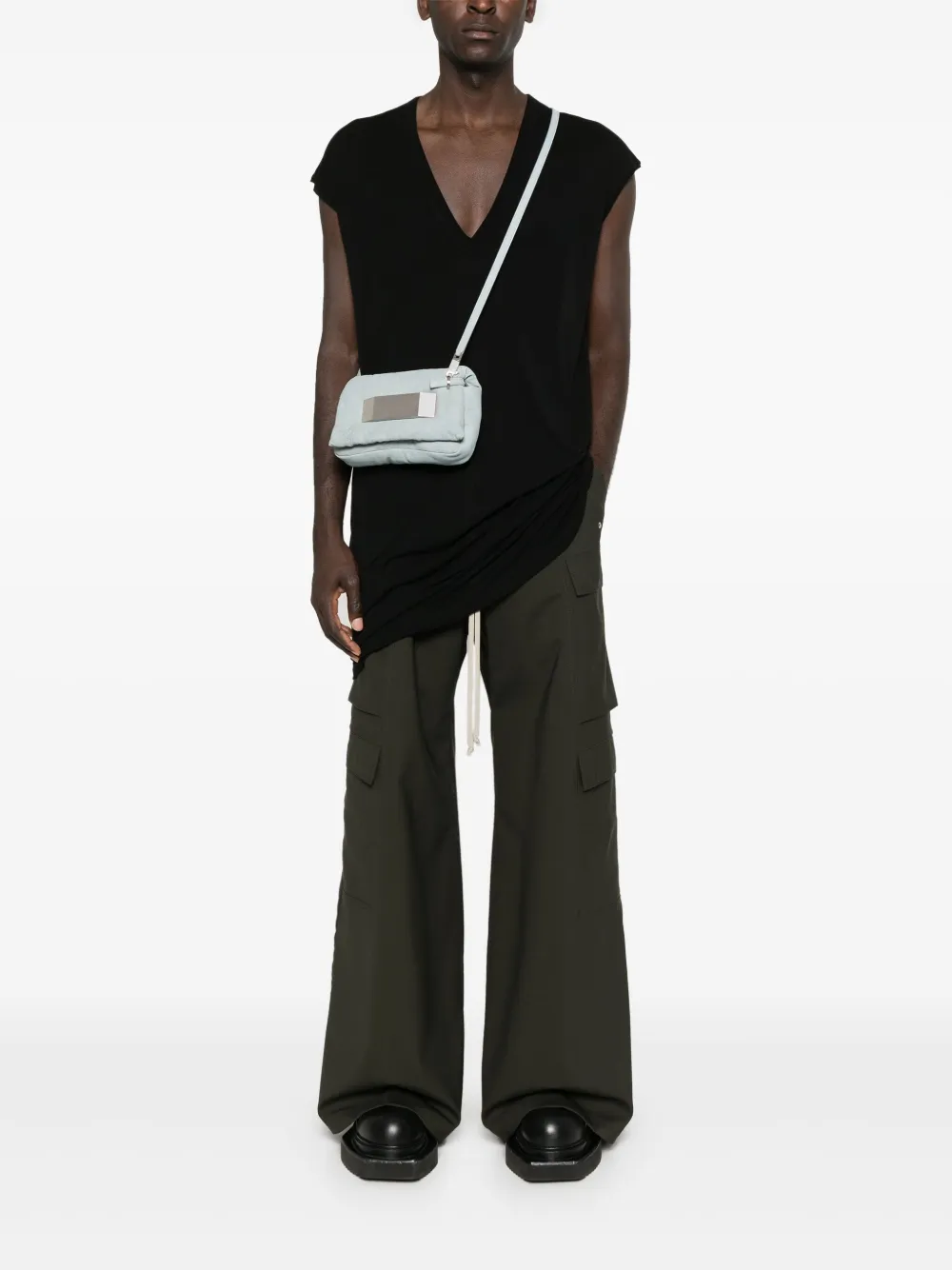 Rick Owens Pillow Griffin clutch - Blauw