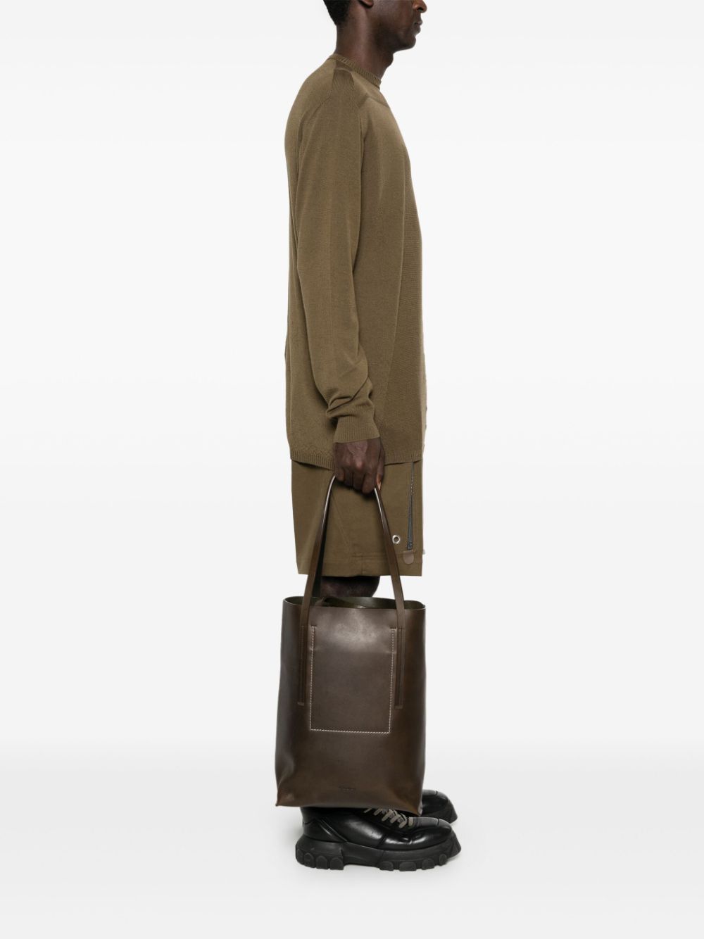 Rick Owens Medium shopper - Bruin