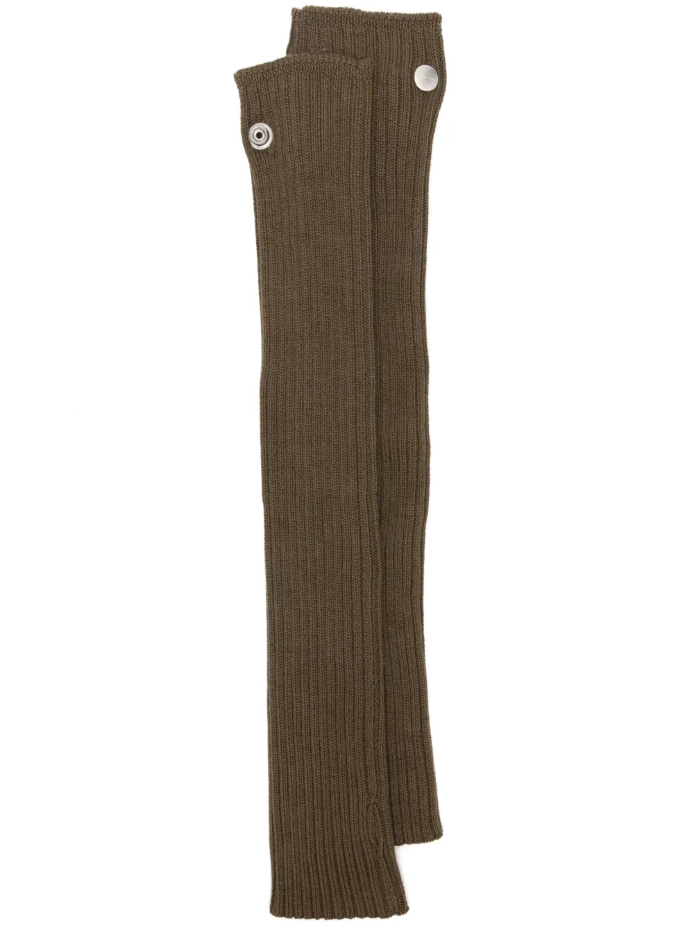 Rick Owens Kasjmier armwarmers Groen