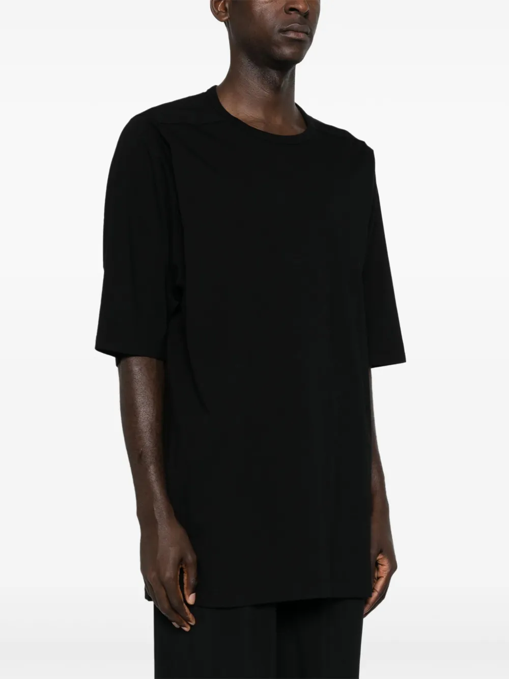 Rick Owens T-shirt met ronde hals Zwart